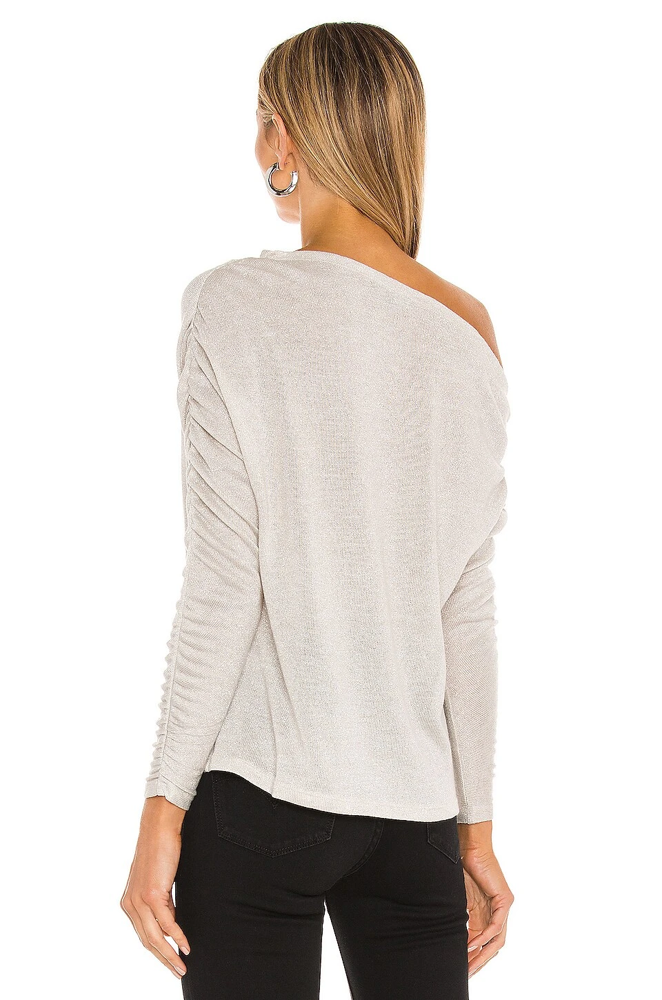 Sparkle Cozy Knit Sweater Camel Heather 3 Sparkle Cozy Knit Sweater Camel Heather - Image 3