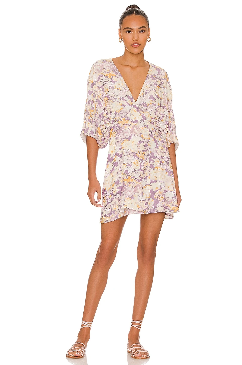 Kayla Wrap Dress Antique Green 6 Kayla Wrap Dress Antique Green - Image 6