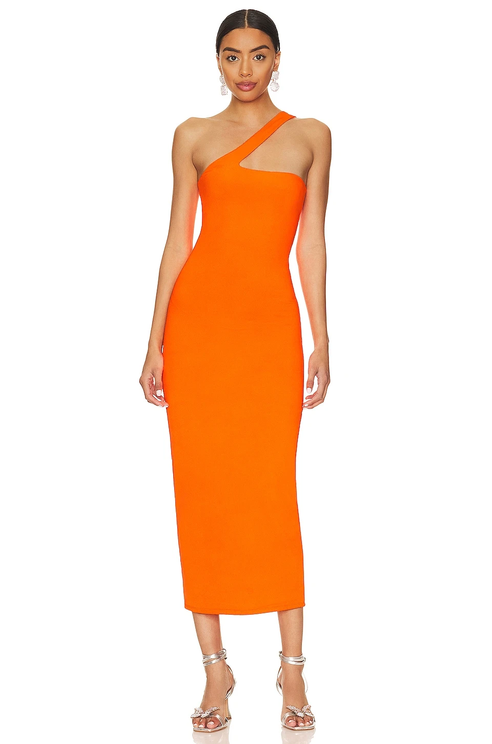 X REVOLVE Sloane Dress Orange 4 X REVOLVE Sloane Dress Orange - Image 4