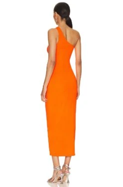 X REVOLVE Sloane Dress Orange 7 X REVOLVE Sloane Dress Orange -Fashion Clothing AFFM WD220 V3