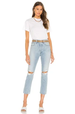 AGOLDE DROIT RILEY Clear Skies -Fashion Clothing AGOL WJ320 V4