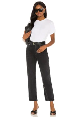 AGOLDE Lana Crop Rhyme 7 AGOLDE Lana Crop Rhyme -Fashion Clothing AGOL WJ335 V4