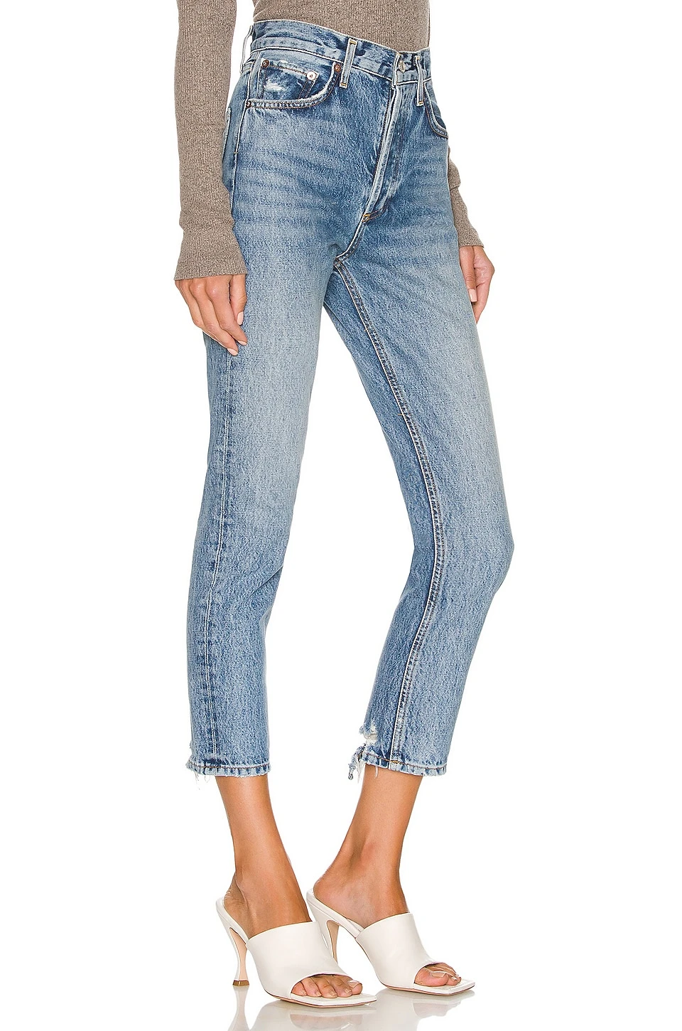 AGOLDE Riley High Rise Straight Crop Endless 2 AGOLDE Riley High Rise Straight Crop Endless - Image 2