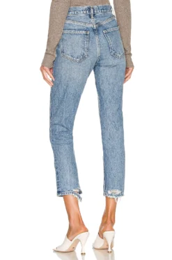AGOLDE Riley High Rise Straight Crop Endless 6 AGOLDE Riley High Rise Straight Crop Endless -Fashion Clothing AGOL WJ359 V3