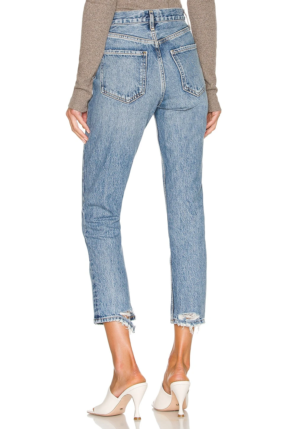 AGOLDE Riley High Rise Straight Crop Endless 3 AGOLDE Riley High Rise Straight Crop Endless - Image 3