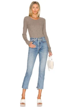 AGOLDE Riley High Rise Straight Crop Endless 7 AGOLDE Riley High Rise Straight Crop Endless -Fashion Clothing AGOL WJ359 V4