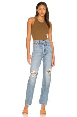 AGOLDE 90's Pinch Waist Rule -Fashion Clothing AGOL WJ381 V4