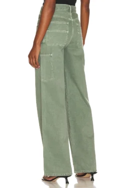 AGOLDE Magda Denim Carpenter Salamander -Fashion Clothing AGOL WJ483 V3