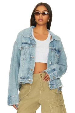 AGOLDE Martika Jacket Fray