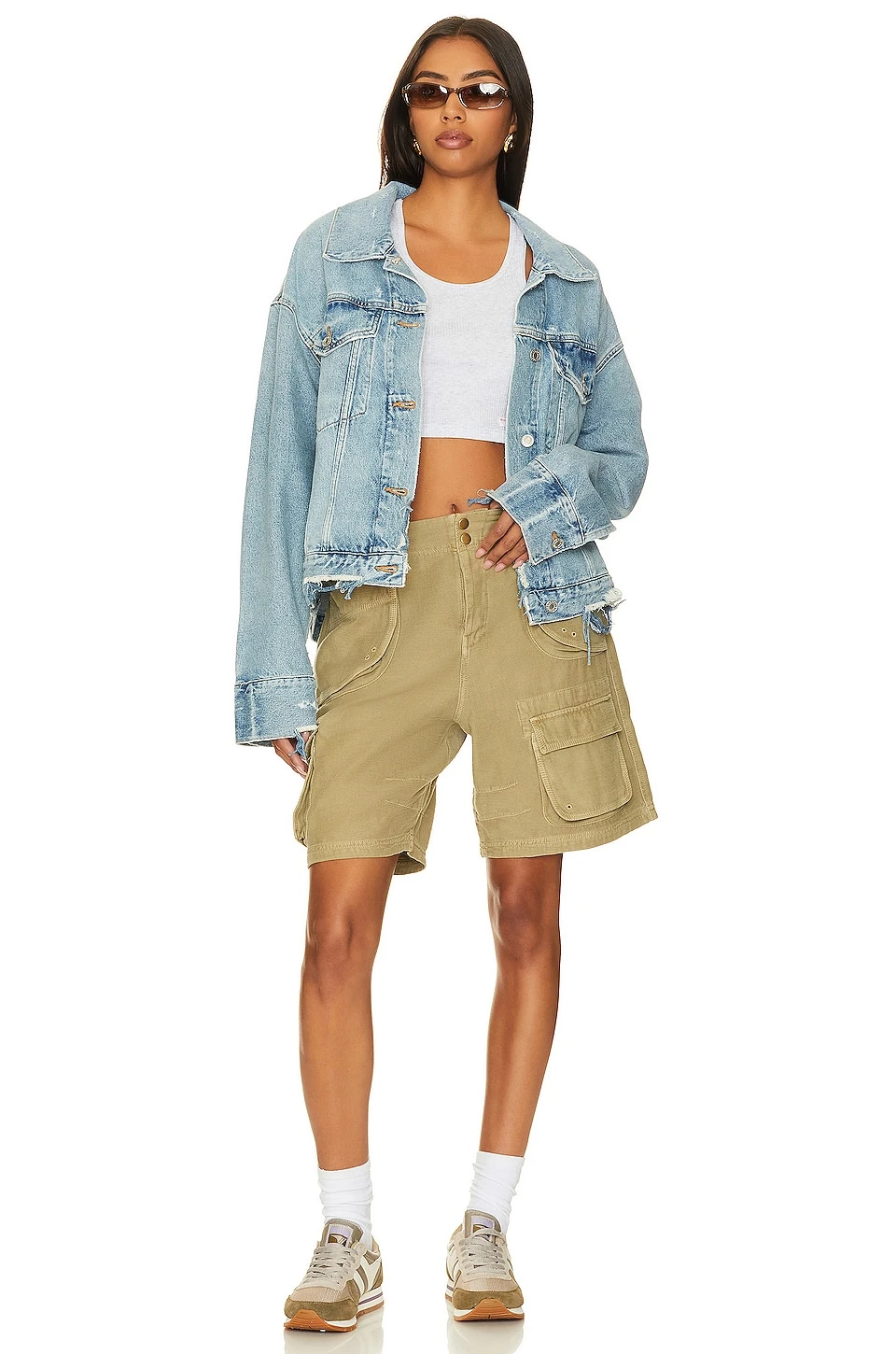 AGOLDE Martika Jacket Fray 4 AGOLDE Martika Jacket Fray - Image 4