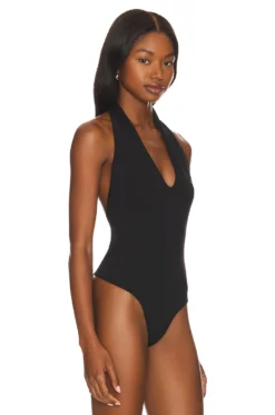 AGOLDE Azima Bodysuit Black -Fashion Clothing AGOL WS172 V3