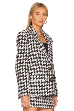 Blair Blazer Black & White -Fashion Clothing AIGN WO7 V3