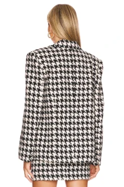 Blair Blazer Black & White -Fashion Clothing AIGN WO7 V4