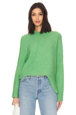 AllSaints Lock Crewneck Sweater Apple Green
