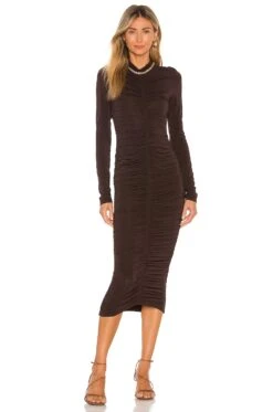 A.L.C. Ansel Dress Ganache