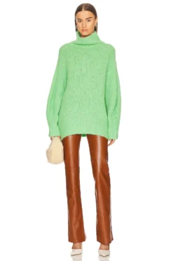 A.L.C. Nelson Sweater Spring Bouquet -Fashion Clothing ALX WK103 V4