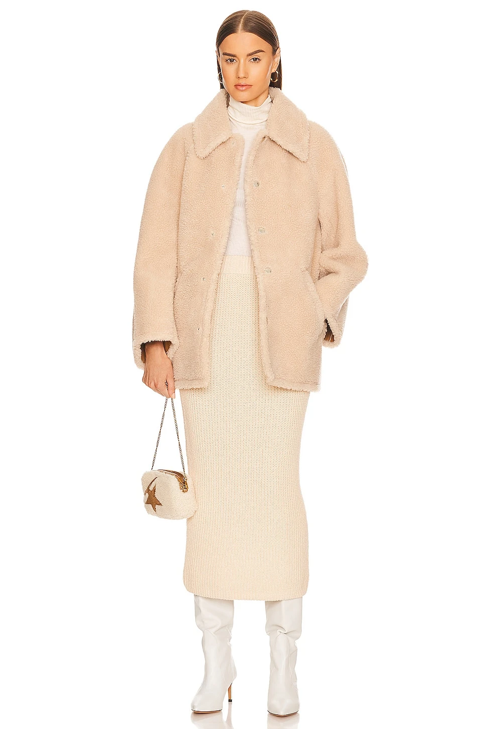 A.L.C. Lincoln Coat Deep Lilac 6 A.L.C. Lincoln Coat Deep Lilac - Image 6