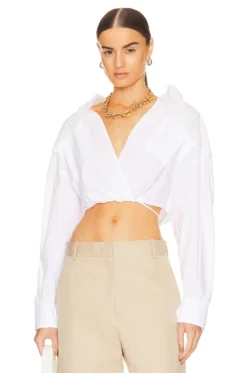 A.L.C. Corbin Top White