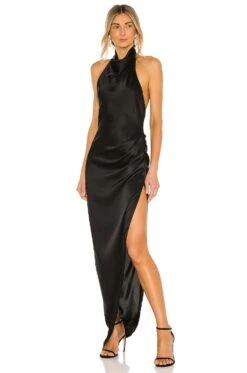 X REVOLVE Samba Gown Black