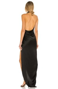 X REVOLVE Samba Gown Black -Fashion Clothing AMAN WD1192 V3