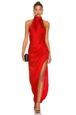 X REVOLVE Samba Gown Candy Apple