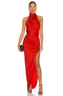 X REVOLVE Samba Gown Candy Apple -Fashion Clothing AMAN WD1348 V4