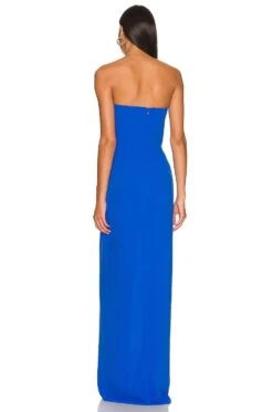 X REVOLVE Cherri Gown Cobalt -Fashion Clothing AMAN WD1528 V3