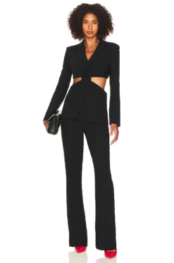 Bestia Pants Black -Fashion Clothing AMAN WP92 V4