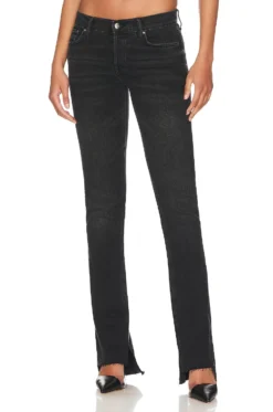 ANINE BING Tristen Jean Vintage Black