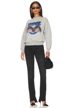 ANINE BING Tristen Jean Vintage Black -Fashion Clothing ANIN WJ58 V4