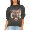 ANINE BING Tiger Sweatshirt Black
