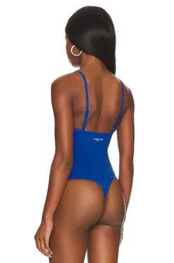 ANINE BING Via Bodysuit Electric Blue 8 ANINE BING Via Bodysuit Electric Blue -Fashion Clothing ANIN WS233 V4