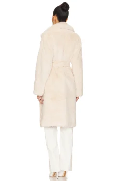 APPARIS Mona 2 Faux Fur Coat Oat 7 APPARIS Mona 2 Faux Fur Coat Oat -Fashion Clothing APRS WO129 V4