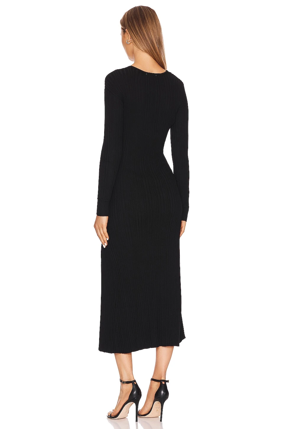 Astrid Midi Dress Black 3 Astrid Midi Dress Black - Image 3