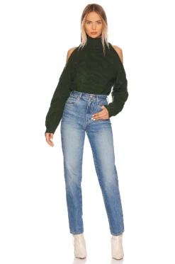 Ariella Sweater Green -Fashion Clothing ASTR WK71 V4