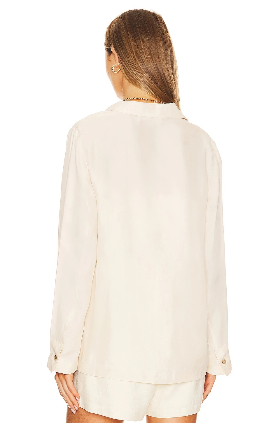 Hallie Blazer Ecru 4 Hallie Blazer Ecru - Image 4