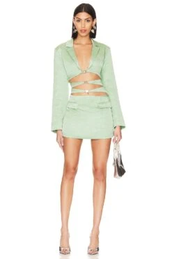 The Emily Dress Malachite Green