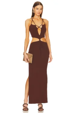 VESTIDO REIS Rust -Fashion Clothing AYAR WD57 V4