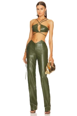 Montiva Pants Forest -Fashion Clothing AYAR WP13 V4