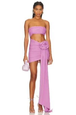 Mia Mini Dress Orchid Purple -Fashion Clothing BAHR WD3 V1 1