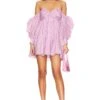 Bardot Lani Floral Mini Dress Lilac Mist