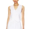 Bardot Iris Vest Orchid White