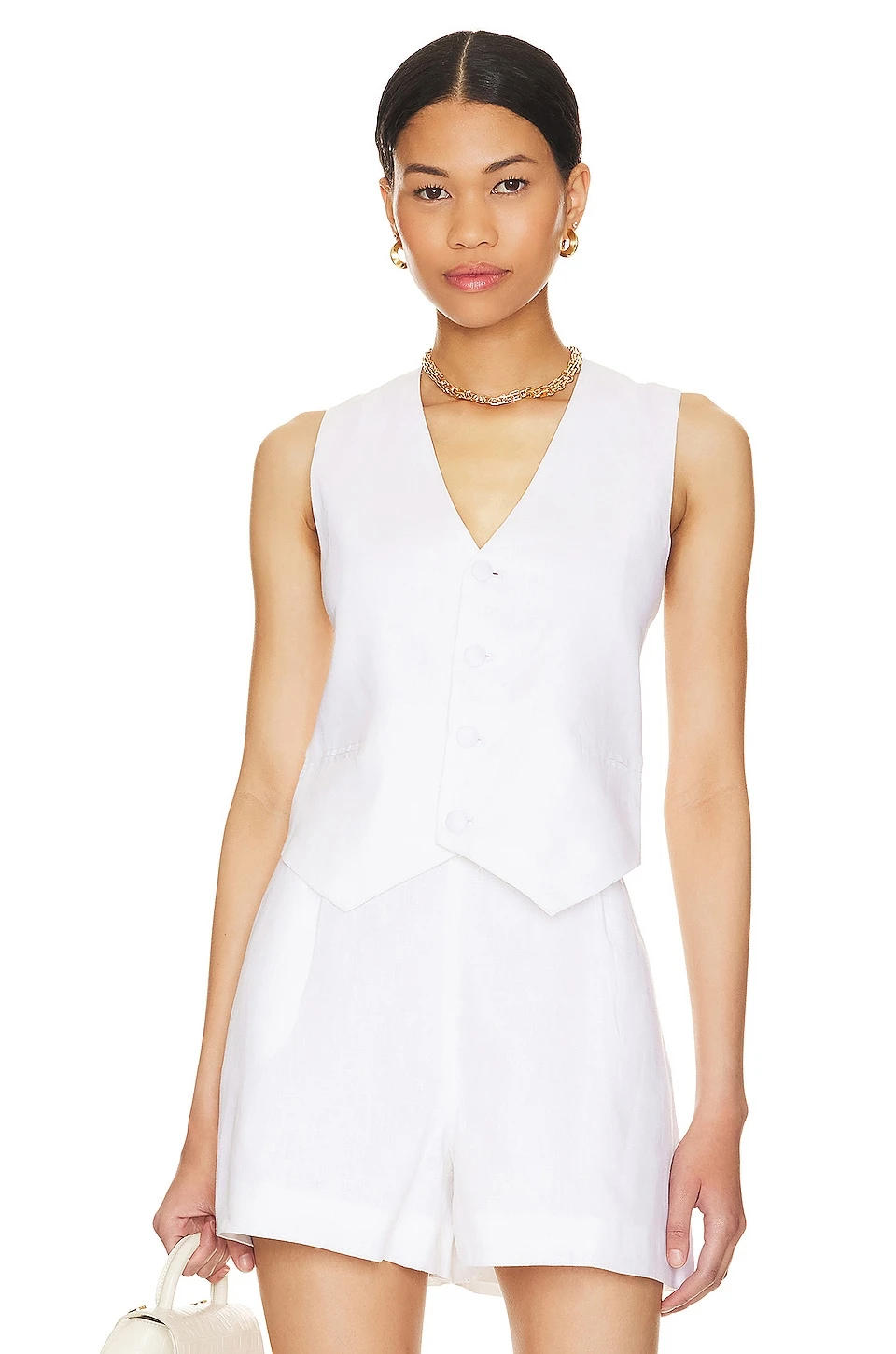 Bardot Iris Vest Orchid White 1 Bardot Iris Vest Orchid White