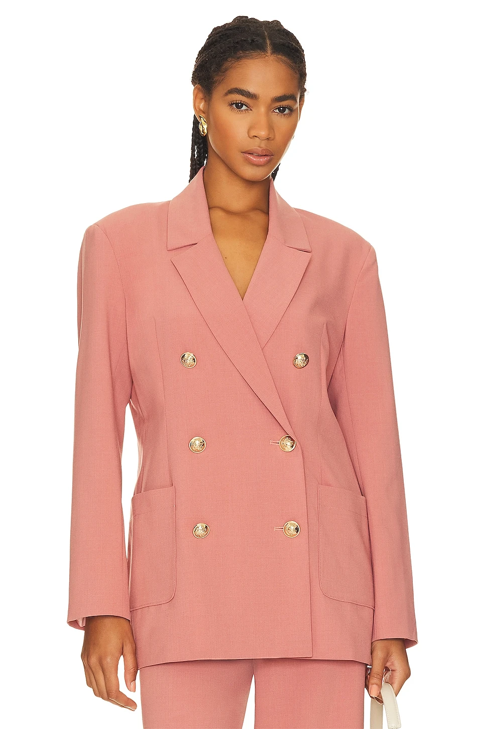 Bardot Devita Blazer Dusty Rose 2 Bardot Devita Blazer Dusty Rose - Image 2