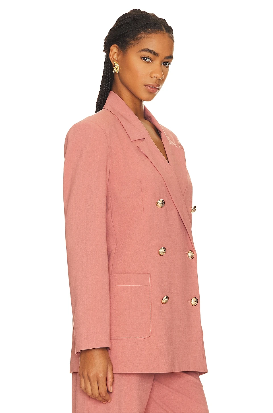 Bardot Devita Blazer Dusty Rose 3 Bardot Devita Blazer Dusty Rose - Image 3