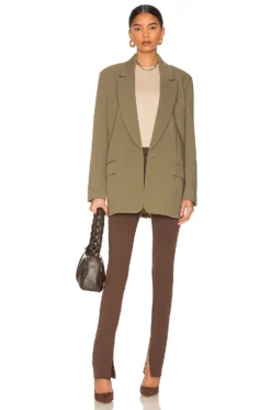 Bardot Belted Blazer Khaki 7 Bardot Belted Blazer Khaki -Fashion Clothing BARD WO74 V4