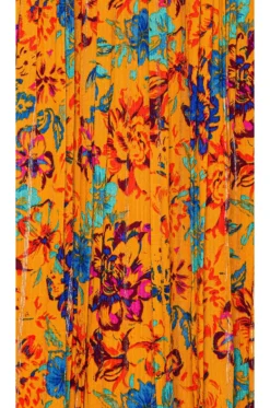 BCBGMAXAZRIA Flor Mixta Day Dress Golden Oak 7 BCBGMAXAZRIA Flor Mixta Day Dress Golden Oak -Fashion Clothing BCB WD876 V4