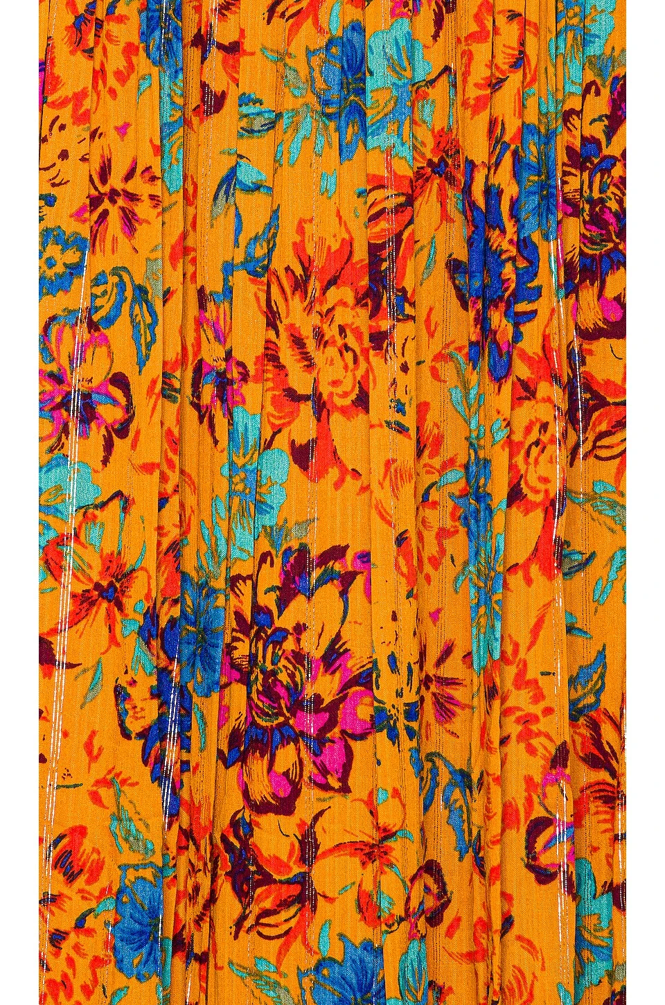 BCBGMAXAZRIA Flor Mixta Day Dress Golden Oak 4 BCBGMAXAZRIA Flor Mixta Day Dress Golden Oak - Image 4