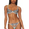 BLUEBELLA Calista Wired Bra Blue Topaz & Sheer