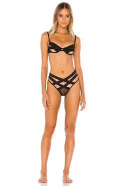 BLUEBELLA Emilia Thong Black -Fashion Clothing BEBE WI90 V4